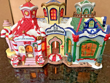 TITLE: Lemax Elf Confections #05500 Santa's Wonderland 2000 Retired Lighted Vill picture