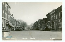 Toledo, Iowa, Main Street (T-V REAL PHOTO IA10 picture
