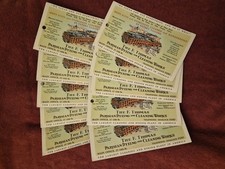 Vintage F. Thomas Parisian Dyeing & Cleaning Works Blotter/Ad Cards c. 1930 NOS picture