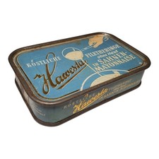 Vintage Hawesta German Herring Filet in Mayo Empty Tin picture