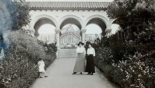 Edwardian Era Signed San Diego Exposition Arcade Photo c. 1915-1917 Antique picture