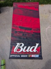 Vintage Budweiser NASCAR Banner 69