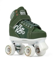 Rio Roller Mayhem II Quad Roller Skates Unisex Indoor Outdoor Skates, Green picture