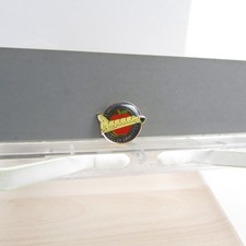 Vintage Global Education USA Space Shuttle Apple Enamel Pin Lapel Hat picture