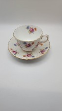 Vintage Aynsley Bone China Teacup and Saucer Floral Pattern England picture