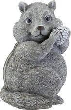 Roman Chipmunk Pudgy Pals Statue, 8-inch, Resin and Dolomite - Gray picture