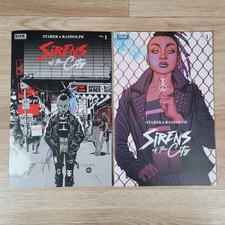 Sirens of the City 1 Cover A B Randolph Frison BOOM Studios Comic 2023 Lot of 2 picture