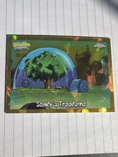 Topps 2025 Topps Chrome SpongeBob SquarePants #128 Sandy's Treedome 30/58 picture
