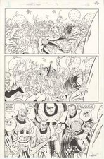 Warriors of Plasm #8 pg 18 Original Comic Art by David Lapham picture