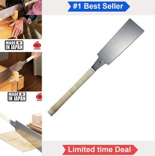 Hand Saw 10.6 Inch Carbon Steel Blade Wood Rattan Handle 9 Teeth For Woodworking picture