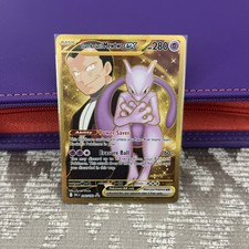 Pokémon Team Rocket's Mewtwo ex Destined Rivals Hyper Rare Holo 240/182 picture