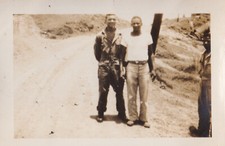 Vtg Photo Philippines 1945 1946 African American Soldiers Pacific Asia WW2 picture