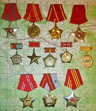 Rare Viet Cong - VC NLF PAVN, Medal Lot x 12 – Sapper, Khmer Rouge & Vietnam War picture
