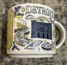 Starbucks Been There Series Across the Globe Coffee Mug 14 oz Detroit picture