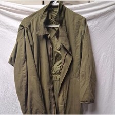 These Vintage Olive Green US Military Cold Weather Mechanic Coveralls Feature M picture
