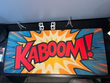 💥KABOOM Card Breaker Mat/Desk Mat “The Original” (35.5”X 15.5”) CARD PROTECTION picture