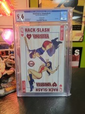 Hack/Slash vs Vampirella #1 Convention Edition CGC 9.6 Dynamite 2017 Playing... picture