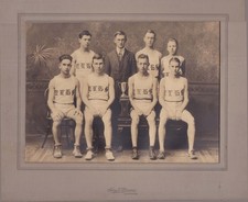 Vintage photo - Lewiston, ME basketball team - Somewhat nerdy - Gay interest picture