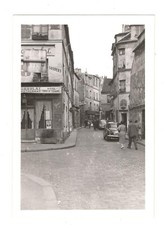 Vintage 1953 Photo Paris France Street American Tourist Vacation 1950's OPL15 b picture