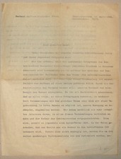 RARE 1921 Jewish GERMAN NATIONAL JEWS Letter Germany Anti Zionist MAX NAUMANN picture