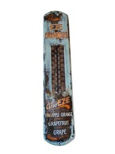Rare Vintage EZE ORANGE Thermometer 38