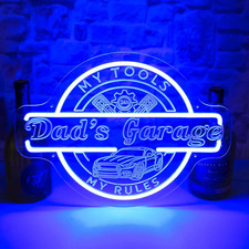 Dad'S Garage Neon Sign for Father'S Day Birthday Gift, Garage LED Light up Signs picture