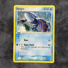 Kyogre 6/106 Holo Ex Emerald English 2005 Vintage Pokemon Card picture