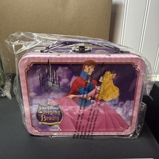 Walt Disney Sleeping Beauty 50th Anniversary Metal Lunchbox Disney Franchise picture