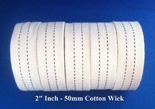 50mm - 2″ Inch Oil Lamp Wick  Worldwide FREE Burner Cleaner picture