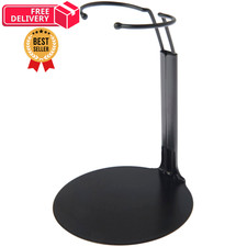 Plymor DSP-4175B Black Adjustable Doll Stand 1 Pack, picture