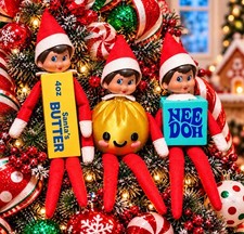 Elf On A Shelf Outfit Costume Squishy Butter Dumpling Needoh Mystery Colors picture
