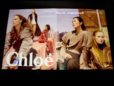 CHLOE 3-Page PRINT AD Fall 2018 LIU WEN Rianne Van Rompaey KRIS GRIKAITE Meisel picture