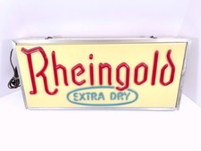 Rheingold Extra Dry Beer Double Sided Lighted Hanging Sign  25