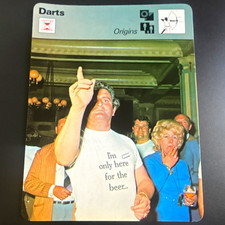 Edito-Service S.A. 1979 Darts Origins Base Set Non-Sport Trading Card English picture