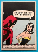 1966 MARVEL SUPER HEROES DAREDEVIL #26 - I'M SORRY I'M TIED UP THIS EVENING picture