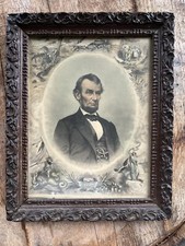 Antique Abraham Lincoln Engraving by J.C. Buttre (Brady Photograph) picture