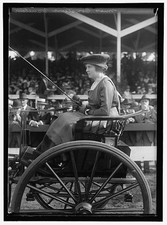 Miss Constance Vauclain Horse Show 1916 Woman in Horse-Drawn Carriage picture
