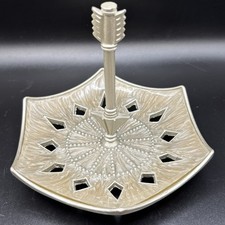 Vintage Style Arrow Ring Tree Jewelry Dish Enamel Earring Vanity Catchall Tray picture