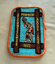 Boy Scouts Order of the Arrow Powwow Lodge 104 1972 OA Patch Single Unit picture