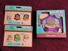 2026 Disney World Parks Digitize Disney EPCOT Jumbo plus Two-3 Pin Sets LE 3000 picture