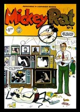 MICKEY RAT COMIC #3, 1980, ROBERT ARMSTRONG, UNDERGROUND COMIC NM picture