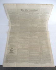 1817 THE CORRESPONDENT, Dublin Ireland Newspaper picture