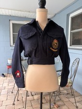 1952 British Womens Civil Defense Corp Dress Jacket Size 2 picture
