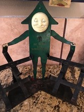 Rare. Nice 1930s Wrigley's Gum Store Counter Display - Spearman w/repaired face. picture