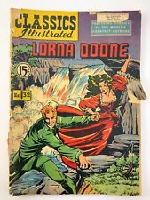 Classics Illustrated Lorna Doone By R.D. Blackmore No.32 July 1950 FF554 picture
