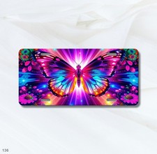 Colorful Butterfly License Plate Auto Tag Custom Text Available Dreamy Butterfly picture