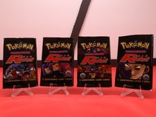 1999-2000 Pokemon Team Rocket 1st Ediition Empty Pack Art Set picture