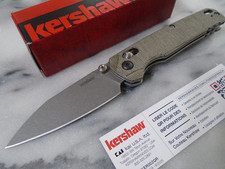 Kershaw Bel Air Ball Bearing Pivot Duralock Pocket Knife Magnacut Micarta USA picture