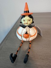Johanna Parker Transpac Halloween Witch Shelf Sitter picture