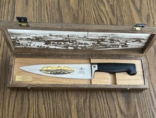 Zwilling JA Henckels Solingen Germany 1731-1981  Knife In Wood Case picture